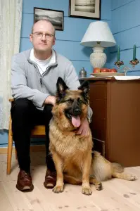 Schäferhund als Therapiehund